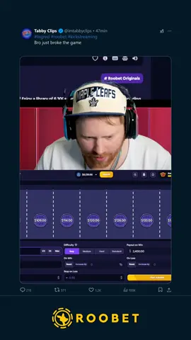 Bro just broke the game #bigred #roobet #kickstreaming