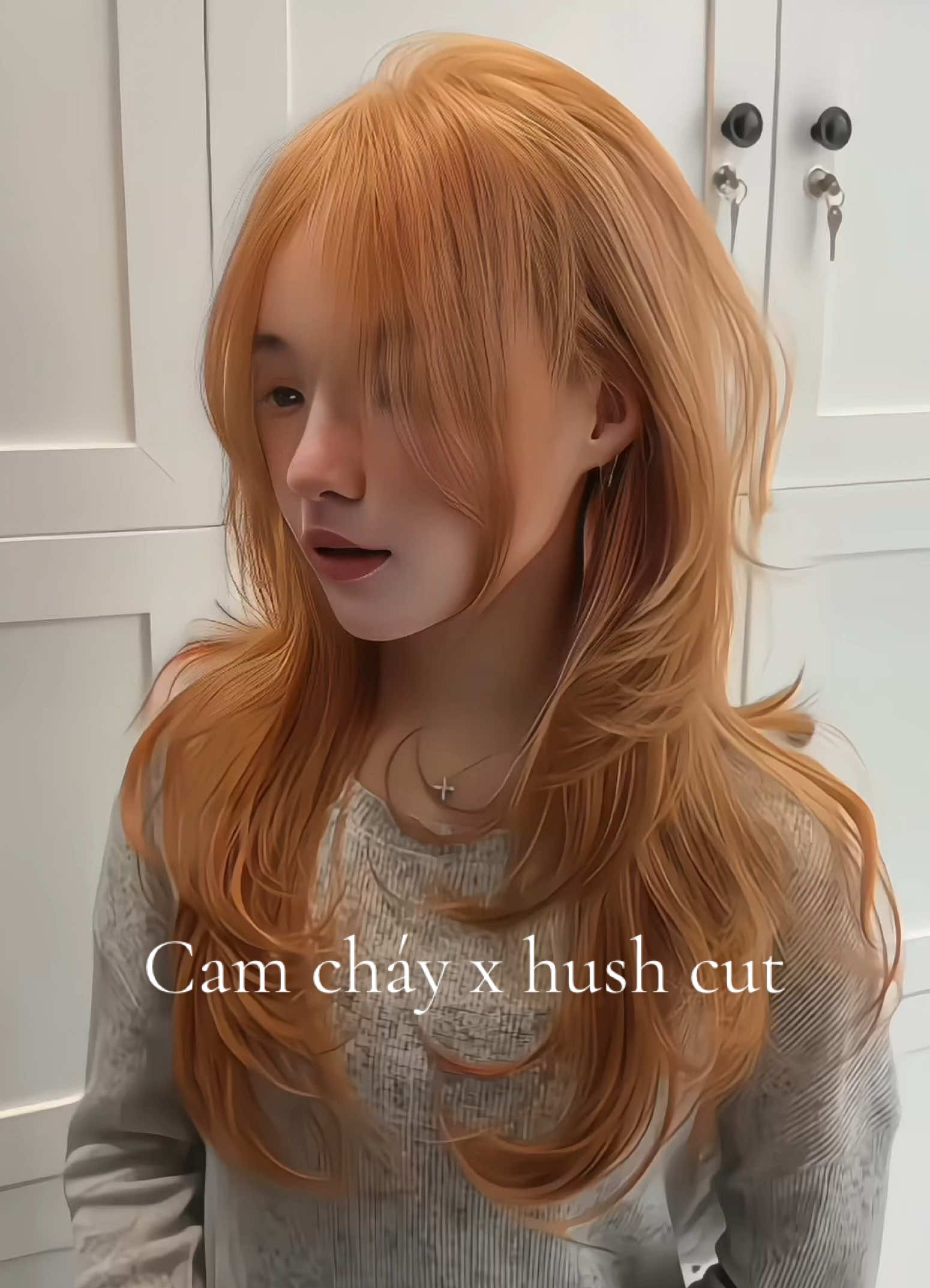 Cam cháy x hush cut #irishair #cattocdephanoi #mauthoitrang #hairstyletrend #Hush_cut #layer #reviewlamdep 