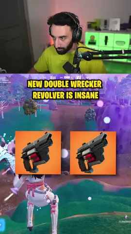The double Revolver combo is broken #zemie #fortnite #fortniteclips #fyp #streamer #fortniteupdate 