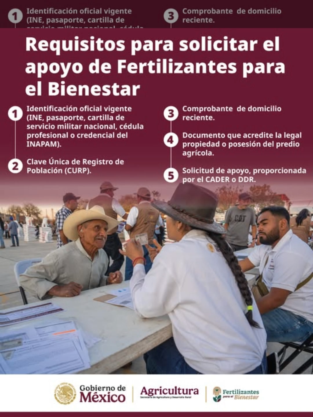 ¡Atención Productores! Así te puedes registrar al programa Fertilizantes Para El Bienestar #avisosbienestar #programasparaelbienestar #bienestar #apoyosbienestar #apoyos #NoticiasBienestar #apoyosparaelbienestar #noticias #FertilizantesParaElBienestar #BienestarDelCampo #ApoyoAlCampo #SADER #ProductoresRurales #ProgramasSociales