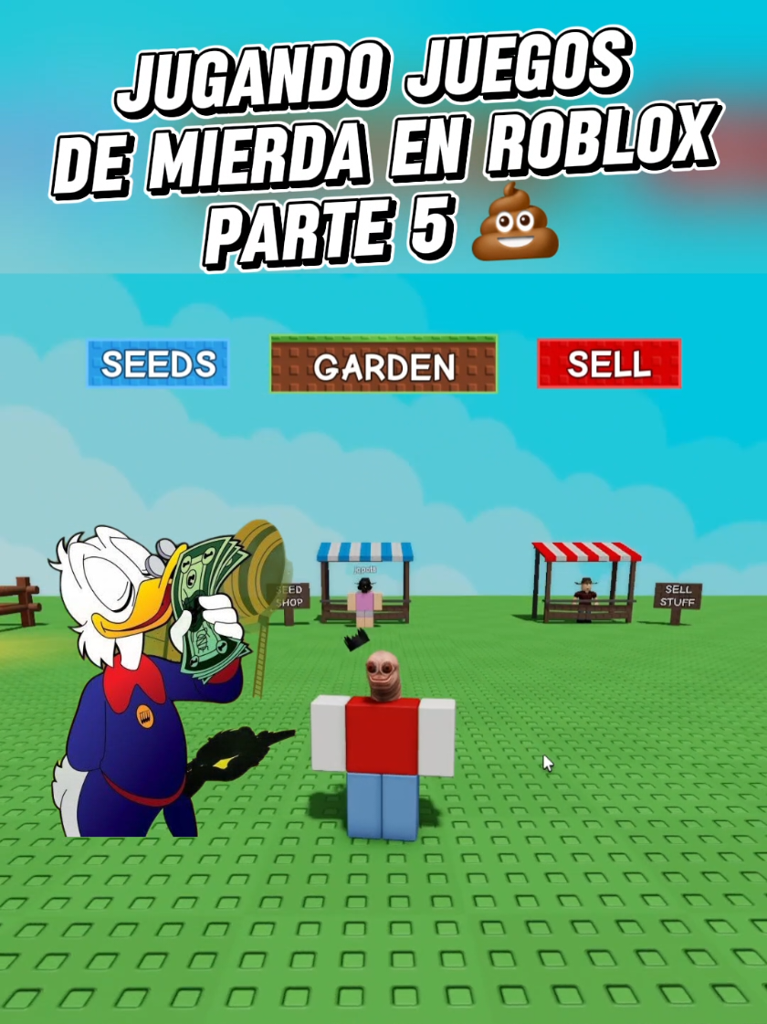 Soy rico en grow a garden 💩  #robloxgames #humor #growagarden 
