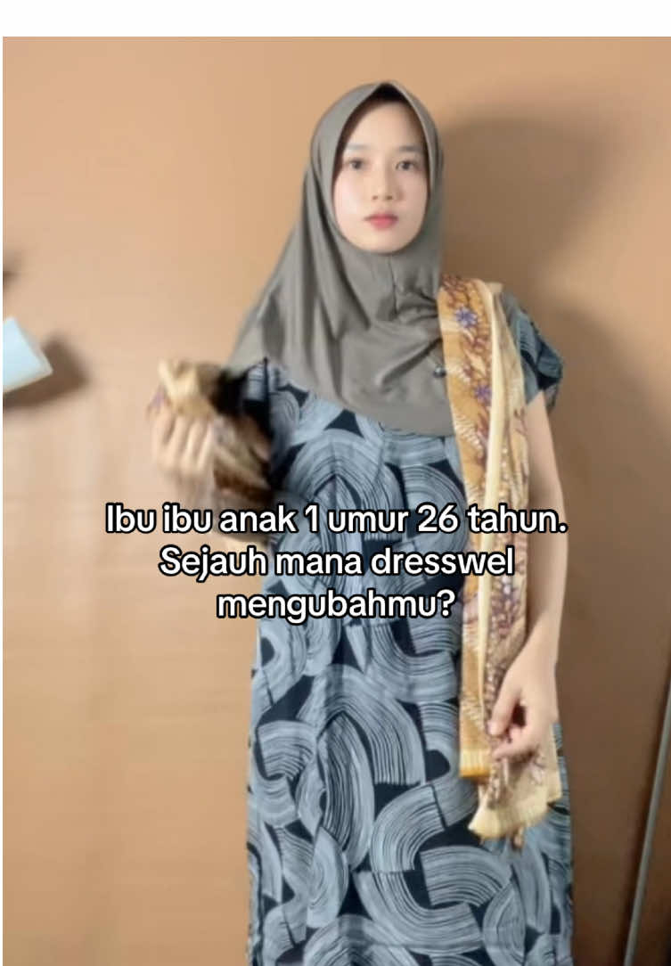 Kalo kegini Udah dresswel belom ya😂?#emakemak #trend 
