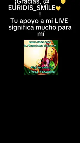 🇵🇷💛EURIDIS_SMILE💛🇵🇷, gracias por tu valioso apoyo en mi LIVE. Seguiré esforzándome para crear contenido LIVE aún mejor. #tiktoklive #livehighlights #livegift #tinydinytrek #tinydinydeviaje