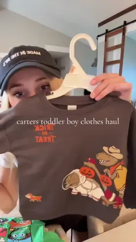 Carters toddler boy clothes haul  #toddlersoftiktok #MomsofTikTok #momtok #midwest #fyp #clotheshaul 