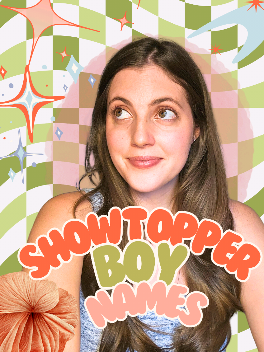 Showstopper names are those names that people tend to be dazzled by - they dont have to be overly unique or wild, just very very loved. #BabyNames #nameconsultant #babynameideas #fypシ 