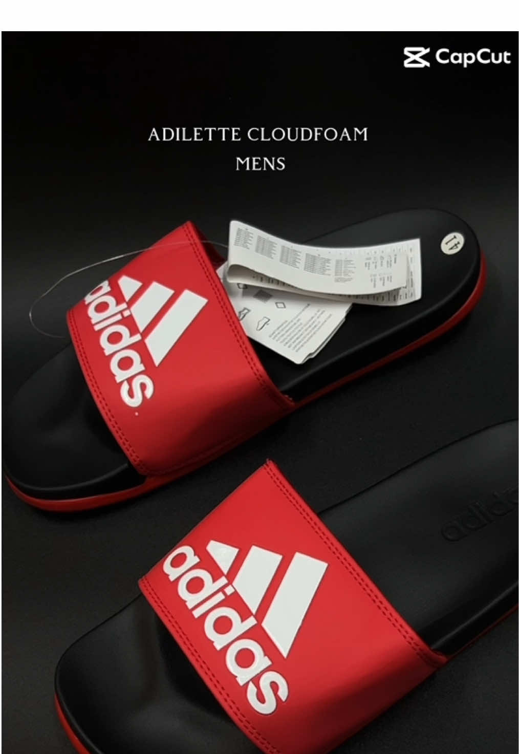 adilette cloudfoam mens #khalidfootwear #SmallBusiness #businessowner #creatorsearchinsights 