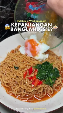 Sekarang bisa makan Mie Bangladesh’e dari rumah! Karena sudah ada INDOMIE X WARKOP AGEM, MIE BANGLADESH’E! 😍 siapa yang sudah coba?