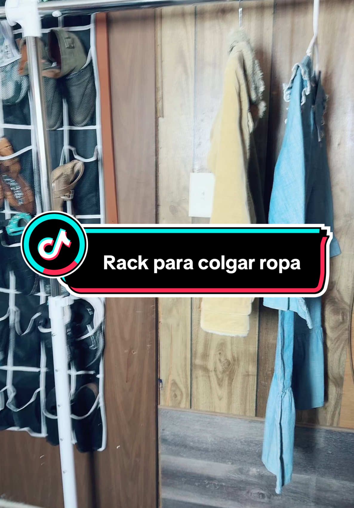 Perchero para colgar ropa #adjustable #perchero #rack #backtoschool #fyp 