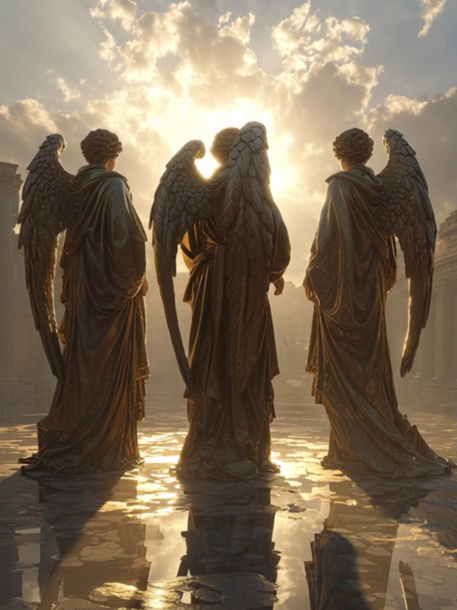 ⚠️ The 3 Angels Sent Before the End of the World—Are You Listening?#angels#3AngelsMessage #EndTimesProphecy #Revelation14 #BookOfRevelation #BibleProphecy #FinalWarning #ChristianTikTok #AngelsInTheBible #SignsOfTheTimes #JesusIsComing