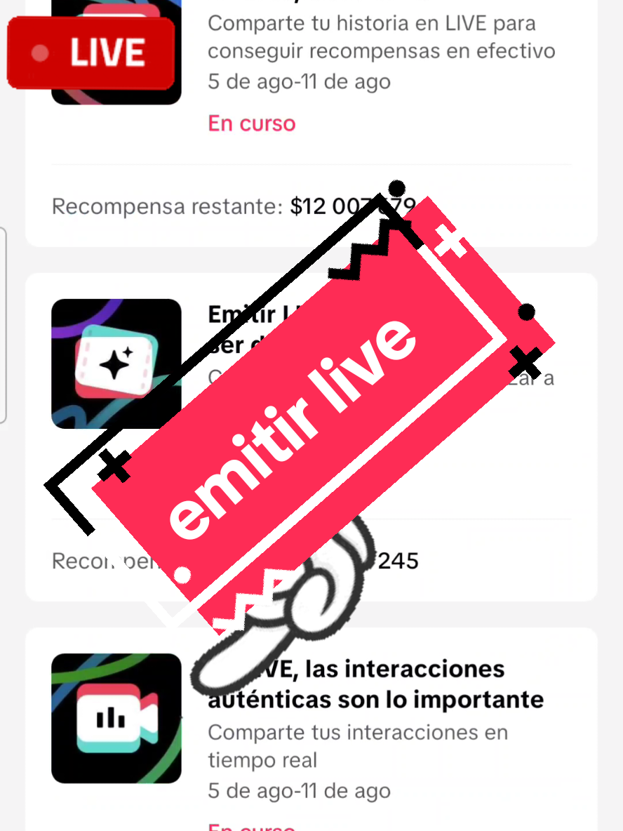 Dale clip al botón de emitir live y vive la experiencia de monetizar #LIVEIncentiveProgram #LIVECanBeEasy #PaidPartnership 