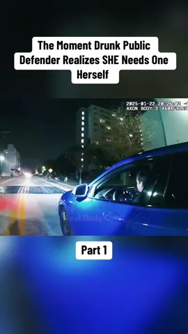 The Moment Drunk Public Defender Realizes SHE Needs One Herself Part 1#cops #copsoftiktok #copsontiktok #copstiktok #police #policeofficer #policeoftiktok 
