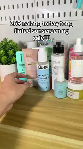 grabe din oil control natong tinted sunscreen ni salv!! #salv #salvtintedsunscreen  #skincare #skintok #skintokph #SkinCare101 #sunscreen  