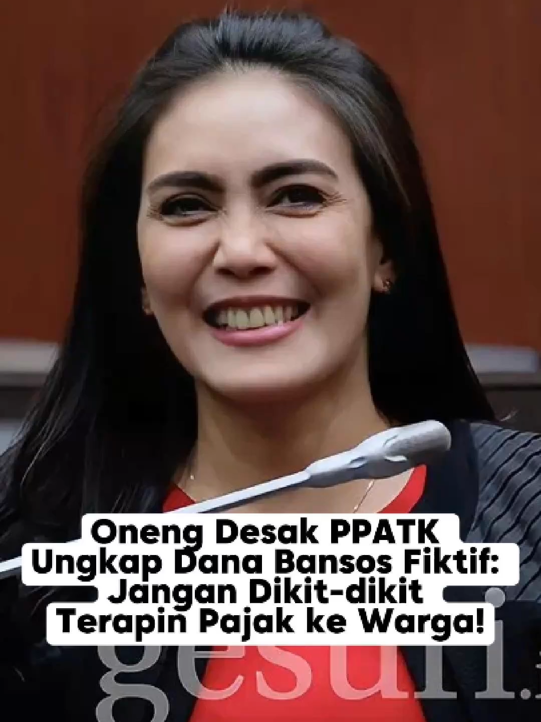 Dana bansos fiktif harus diungkap bukan seolah-olah mengalihkan beban pajak ke masyarakat! — Rieke Diah Pitaloka, Fraksi PDI Perjuangan. Sementara reformasi pajak terus digembar-gemborkan untuk keadilan & efisiensi Pajak, kenyataannya penerimaan pajak sedang lesu dan sistemnya belum stabil Musim pajak boleh terang, tapi jangan sampai warga kecil yang terus disoroti. #RiekeDiahPitaloka #PPATK #BansosFiktif #PajakAdil #ReformasiPajak #FraksiPDIPerjuangan #DPRRI #SuaraRakyat
