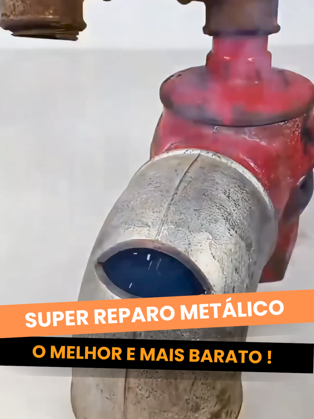 Reparo metálico  adesivo, a solução que você precisa! #reparo #metalico #cola #resistente #solda