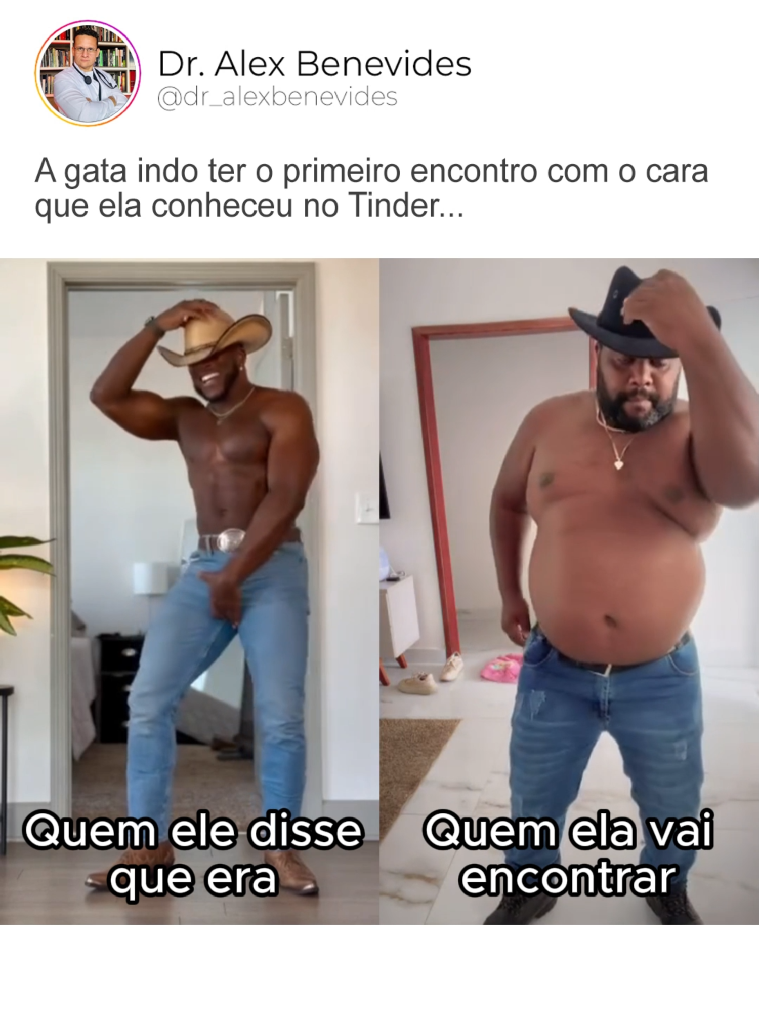 Mirou no turbo, acertou no marcha lenta 😂 Quem é você nessa parada? 👀 🔥 Quer ser turbo e meter a lenha? Então me segue por aqui e não perde nenhum conteúdo! 🩺 Dr. Alex Benevides | CRMSP 116.975 | RQE 72.892