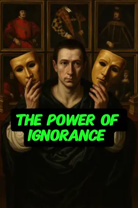 Machiavelli Ruthless Truth.......  Machiavelli understood something that most people miss,ignorance can be a weapon,a shield and a strategy,the powerful don't need to know everything,they only need to pretend they don't.. #Strategy #Leadership #Influence #motivation #Power #Mindset #TikTok #machiavellianism 