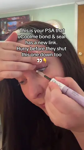 Hurry!! Ucoolme lash bond is still up!! #lashbond #lashglue  #ucoolmelashes #ucoolme  