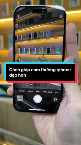 Cách giúp cam thường iphone đẹp hơn nhiều lần mà không cần dùng đến app hay chỉnh sửa nha mn #hungtaomy #meoiphone #meohay #thanhcongnghe #xuhuong #viral 