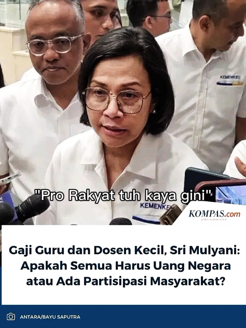 Anggaran mobil puluhan juta dia tambahkan🤙 Gaji guru di bawah 5jt dia kebingungan🖐️😹🤚 #merdeka #Rich #foryoupage 