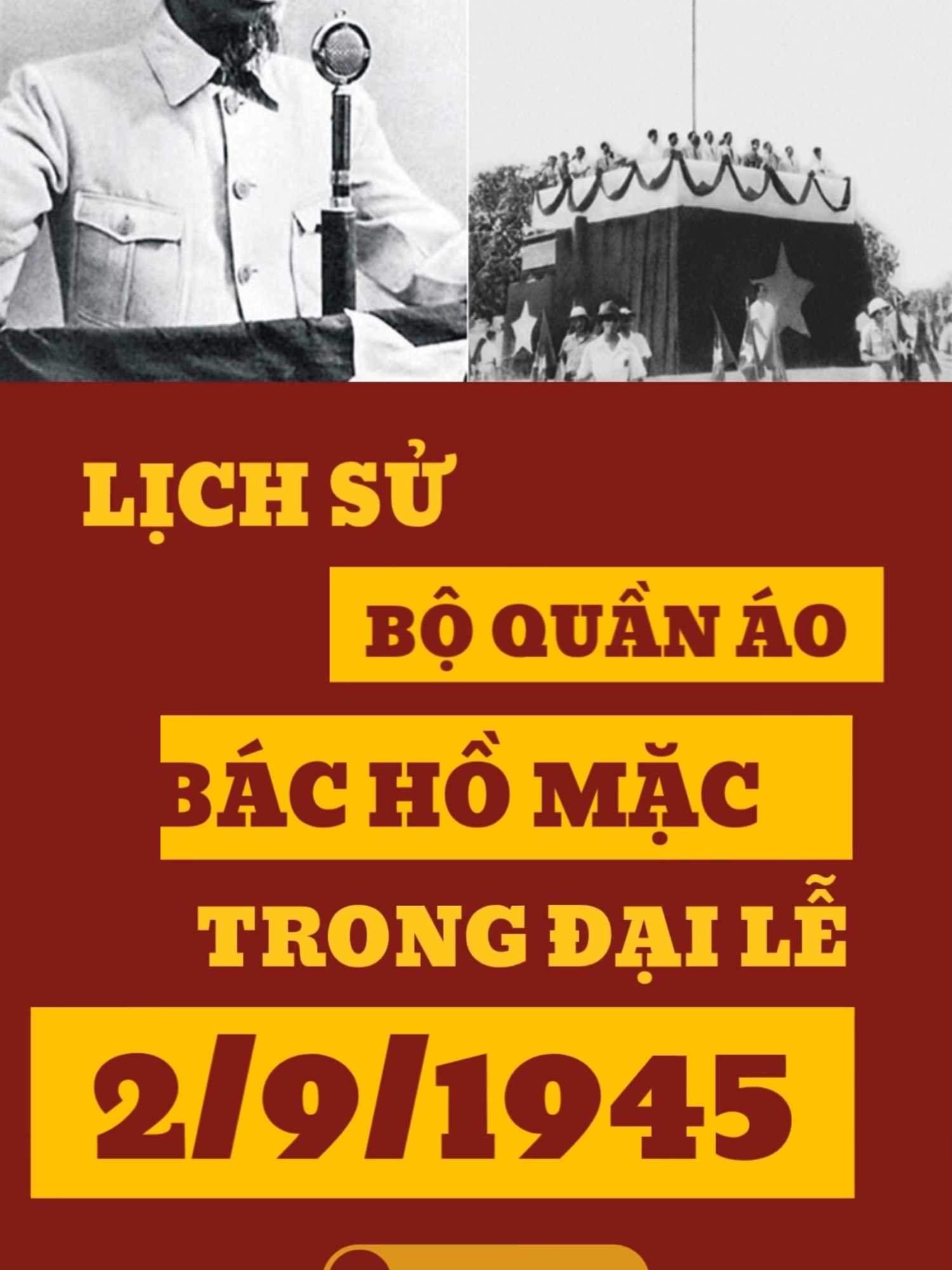 GIA ĐÌNH DOANH NHÂN TRỊNH VĂN BÔ VÀ BỘ QUẦN ÁO BÁC HỒ MẶC KHI ĐỌC TUYÊN NGÔN ĐỘC LẬP.  #hienkechuyenbacho #kechuyenbacho #BacHo #VietNam #tuyenngondoclap #cachmangthang8