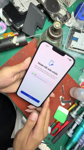 #CapCut thay pin zin 13prm không mất dữ liệu khách.