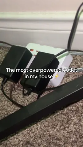 If this thing dies, my whole setup is DONE 😂⚡️#GamerSetup #Relatable #PowerStripLife #TikTokMadeMeBuyIt   #creatorsearchinsights #powerstrip #powerstrips #powercord #extentioncord 