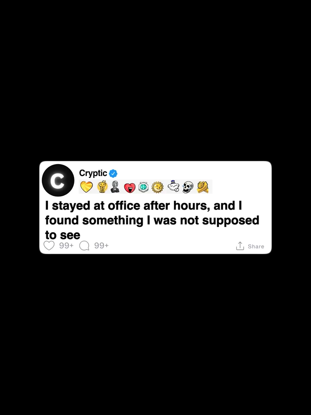 LuciusVorenus1337: I stayed at office after hours, and I found something I was not supposed to see #cryptic #minecraftparkour #askreddit #scary #reddithorror #redditreadings #paranormal #fyp #horrorstoriestok #horror #nosleep #creeky
