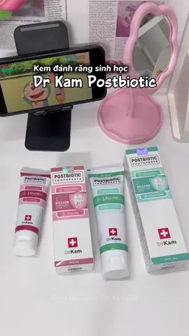 Chăm sóc răng miệng tốt hơn khi có em kem đánh răng này! ##drkam##drkampostbiotic##kemdanhrangsinhhoc##skincarerangmieng##trangrangkhongmai##hoimieng