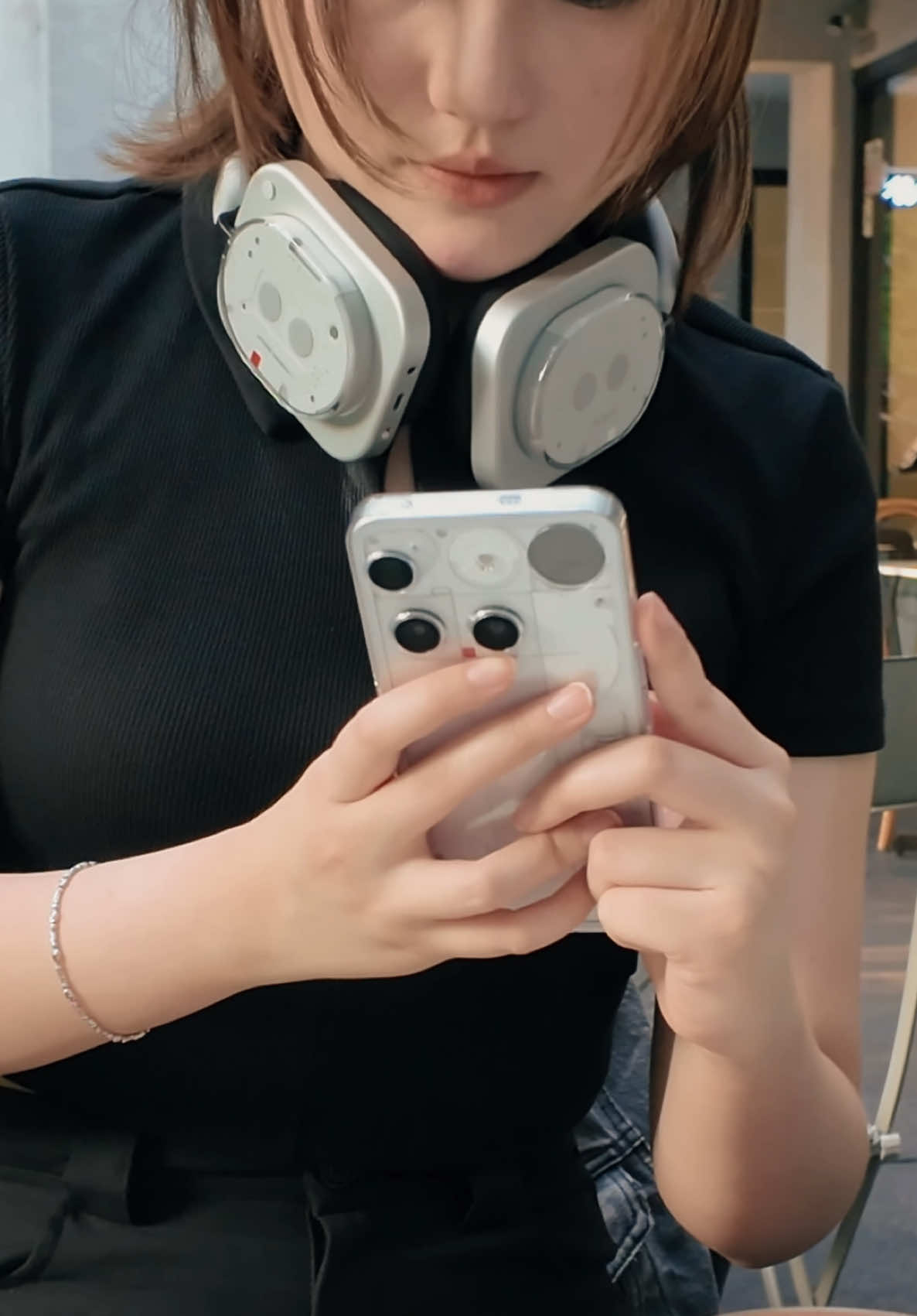 Phone (3) and Headphone (1). Designed to be noticed.  #nothing #nothingmy #nothingmalaysia #nothingphone3 #nothingheadphone1 