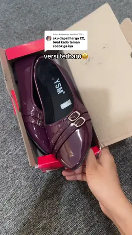 Membalas @mutike1 𐦂𖨆𐀪𖠋 murah banget flatshoesnya 😭😳#flatshoes 