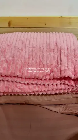 Kung comfort ang hanap mo, ito na ang best purchase mo this year. Thicker Queen Size Plain With Stripes Velvet Blanket Super Soft Fluffy comfortable (150x200cm) (180x200cm) #blanket #marshmallow #giftideas #bestgift #forwomen 