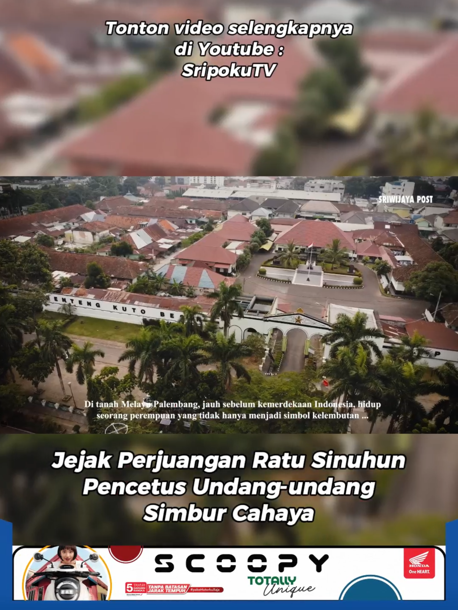 👑 Ratu Sinuhun, Cahaya dari Tanah Melayu Palembang Jauh sebelum Indonesia merdeka, Palembang telah mengenal sosok pemimpin perempuan yang luar biasa. Ia bukan hanya simbol kelembutan, tapi juga pelopor hukum dan keadilan: Ratu Sinuhun. 📜 Dengan keberanian dan kebijaksanaan, sang ratu menulis kitab hukum Simbur Cahaya — warisan intelektual yang menjadi fondasi peradaban dan perlindungan hak di masa lampau. Di balik gelar dan kekuasaan, tersimpan kisah perempuan yang menorehkan sejarah lewat tinta, bukan senjata. ✨ Yuk, kenali lebih dalam jejak pemimpin perempuan dari Bumi Sriwijaya ini. #RatuSinuhun #SimburCahaya #PerempuanPalembang #SejarahPalembang #HukumAdat #WarisanBudaya #TokohPerempuan #PerempuanHebat #PalembangHeritage #CahayaDariTanahMelayu #IndonesiaKaya #PemimpinPerempuan #WisataSejarah #BudayaPalembang#palembang #palembangcity #palembangtiktok #matalokalmenjangkauindonesia #sumsel #sumateraselatan