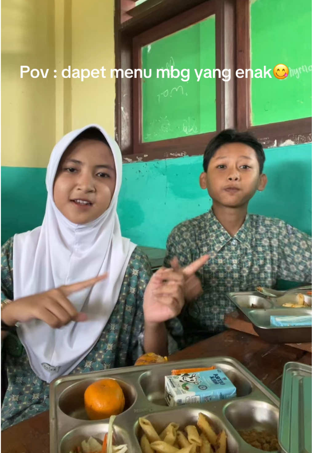 Ini bukan POV ini beneran enakkkkk 😜😍 #badangizinasional #makanbergizigratis #sppgsawangan2 