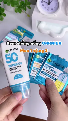 #xuhuong #viralvideo #garnier #xh #kemchongnang #kcn #miuunbox #kemchongnangkiemdau #skincare 