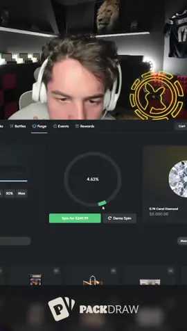 rydurz trying his luck 😂 #streamers #fyp 