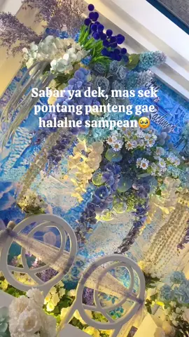 Sabar delet ya dek🥹#promomakanmerdeka #dekorasiengagement #dekorasiengagement #dekorasimadiun #dekorasiwedding #dekorasipelaminan #dekorasipernikahan #dekorasiponorogo #dekorasimagetan 