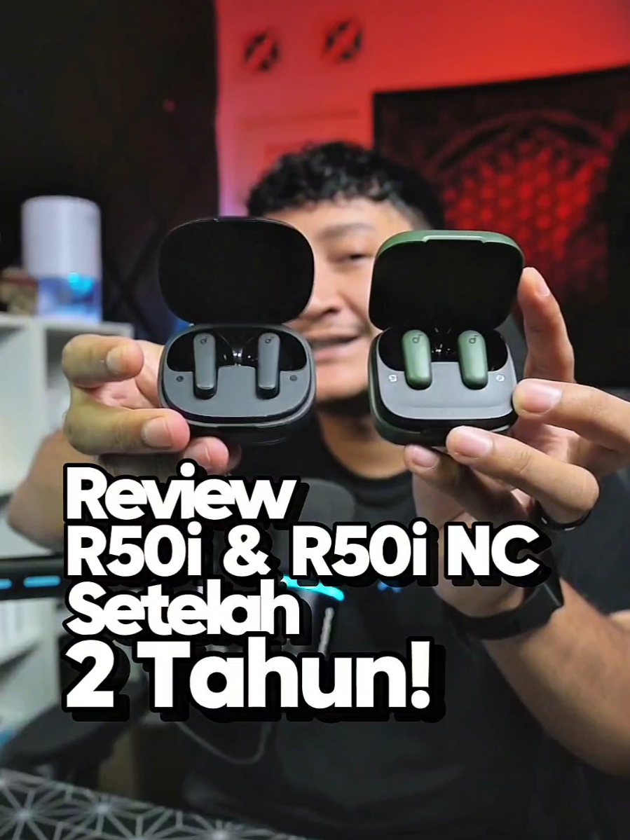 Review setelah 2 tahun pake Soundcore R50i dan R50i NC dari awal launching ! kalo yang R50i NC belum sampe 2 tahun sih tapi sekalian aja gw bahas aja karna kedua TWS ini laris dan dapet raiting tinggi 🔥 #anker #soundcore #r50i #r50inc #tws 