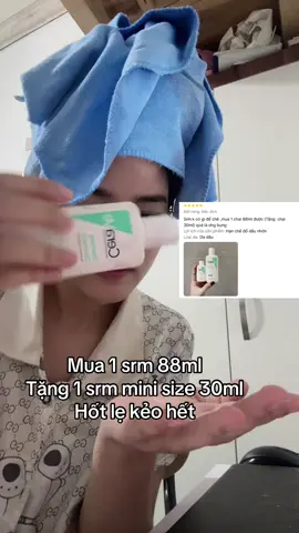 Sữa rửa mặt sạch sâu CeraVe 88ml #CeraVe #CeraVeVietNam #chamsocda #suaruamat 
