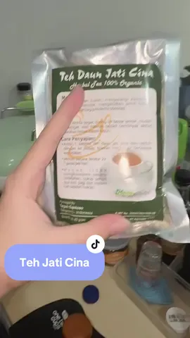 Mau langsing tanpa ribet? Coba deh teh daun jati cina bantu lancarkan pencernaan dan turunkan berat badan  Tetap bisa makan enak, tapi badan tetap ideal❤️ #TehJatiCina #TehPelangsing #TurunBeratBadan #LangsingAlami #DetoxTubuh #SehatAlami #TehHerbal #TikTokShopID #RekomendasiTikTok #ViralDiTikTok #DietSehat #LangsingTanpaRibet #fyp #produkviral 