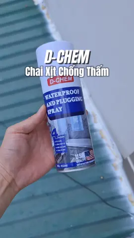 Chai xịt chống thấm dột DCHEM #chongthamdot #chaixitchongtham #chongtham #dchem 