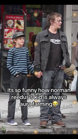 i wish i had fits as good as him bro..he learned from the pure auraful man himself #twd #normanreedus #daryldixon #aurafarming 