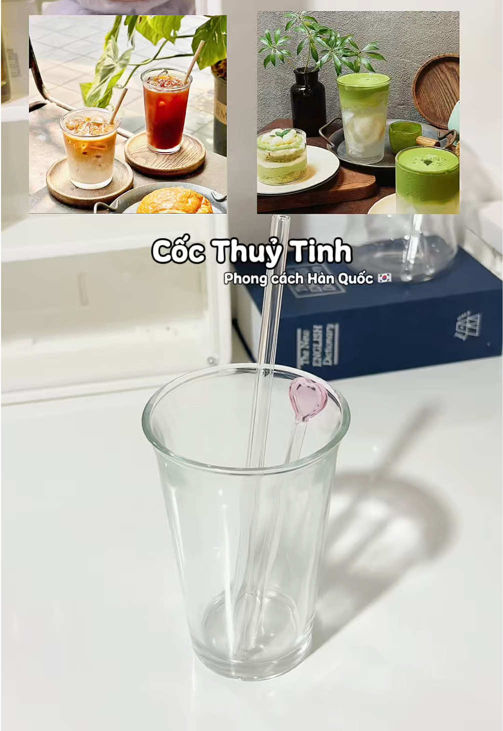 Cốc thuỷ tinh decor siu xinh, tui hay sắm của sốp này nè 🥂🍵🍷#cothuytinh #lythuytinh #dinn2603 