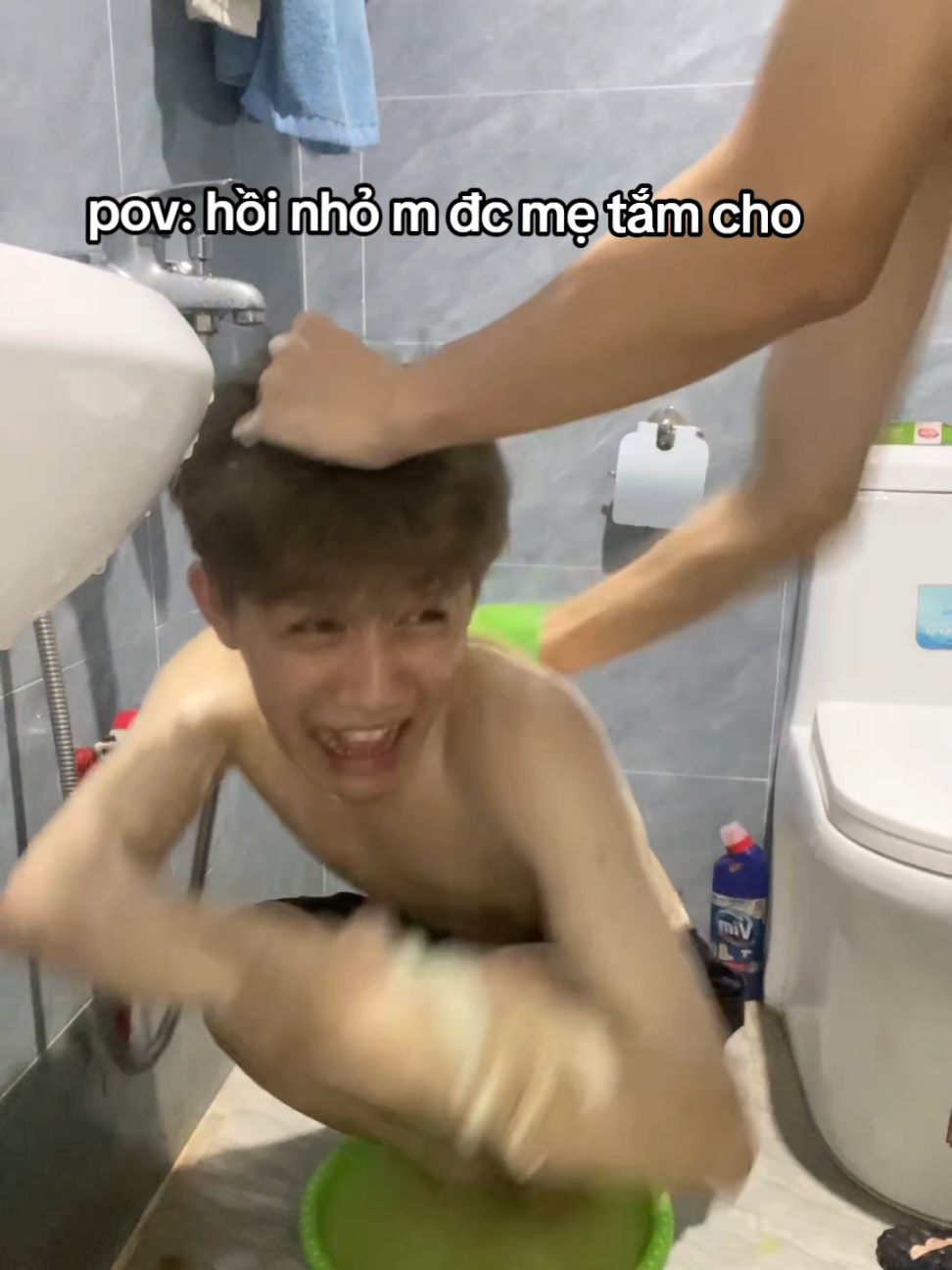 tắm xong đầu thai😇@nguyn  #xuhuong #fyp #viral 