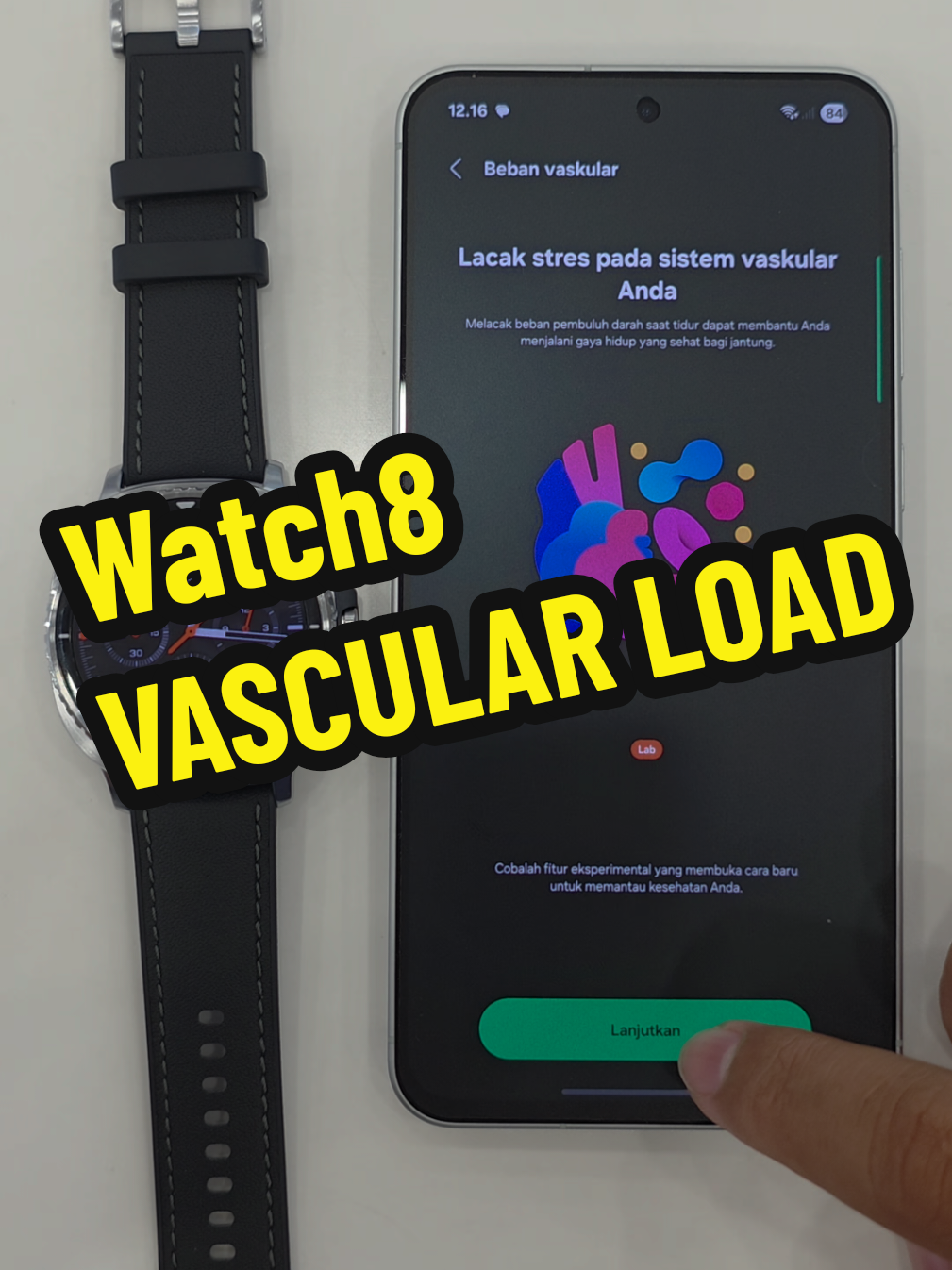 Watch8 series - Vascular Load Pantau di Galaxy Watch & Samsung Helath Sistem vaskular meliputi pembuluh darah yang membawa darah ke seluruh tubuh. Tugasnya adalah menyalurkan oksigen dan nutrisi serta membuang racun. Jumlah beban atau tekanan yang dialami sistem vaskular Anda telah terbukti menjadi cara yang berguna untuk memantau kesehatan Anda secara keseluruhan. Beban vaskular yang tinggi secara konsisten dikaitkan dengan berbagai kondisi kronis. #LebihSehatdenganWatch8 #watch8 #samsunggalaxy #smartwatch #VascularLoad