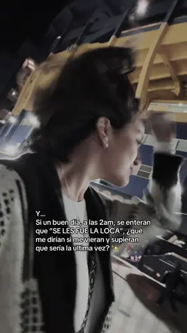 Uno bien personal, pero necesario en este tiempo… ¿lo haz pensado con tu persona favorita? ¿Ya le dijiste lo mucho que significa para ti realmente? Los leo con atención y amor ❤️‍🩹🥹