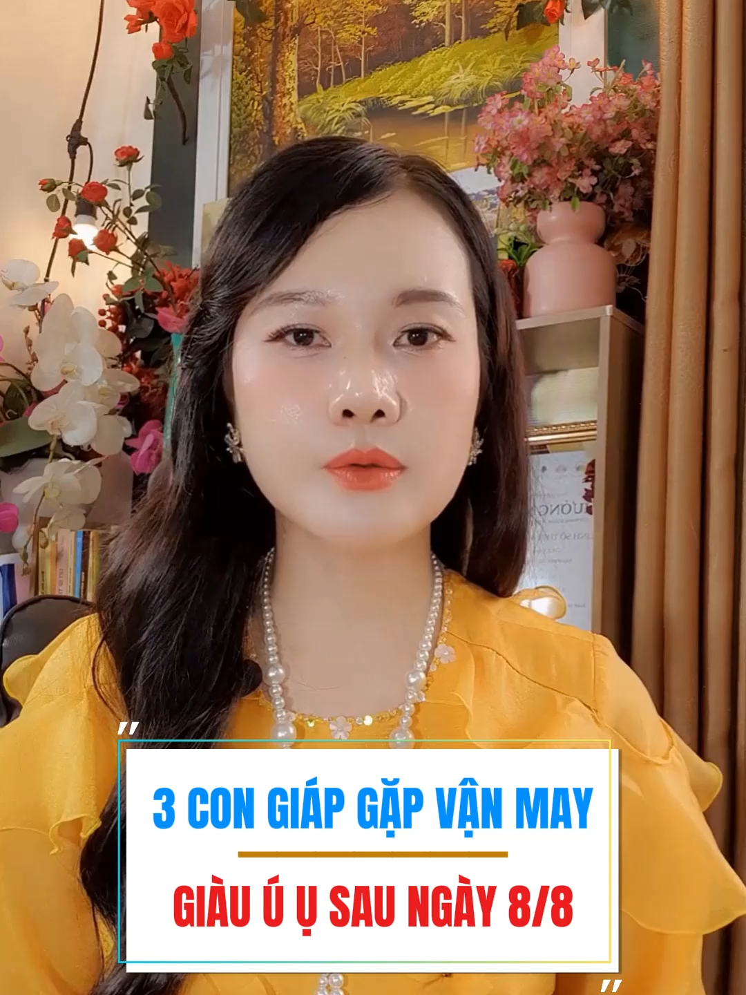3 con giáp gặp vận may lớn, giàu ú ụ sau ngày mùng 8/8 nếu làm theo cách này #phongthuy #luunhungphongthuy #tuvi #batcuclinhso #nangluongso