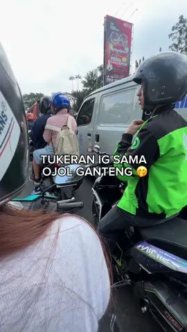maafkan kecegilan temenku mas ojol ☝🏼😭 #ojolganteng #fyp #lewatberanda #pdkt #viral 