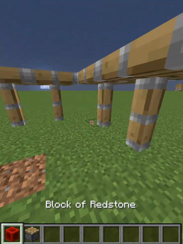 Unbreakable piston head #bedrock #java #Minecraft #glitch #fyp #viral #piston #bug #creative 