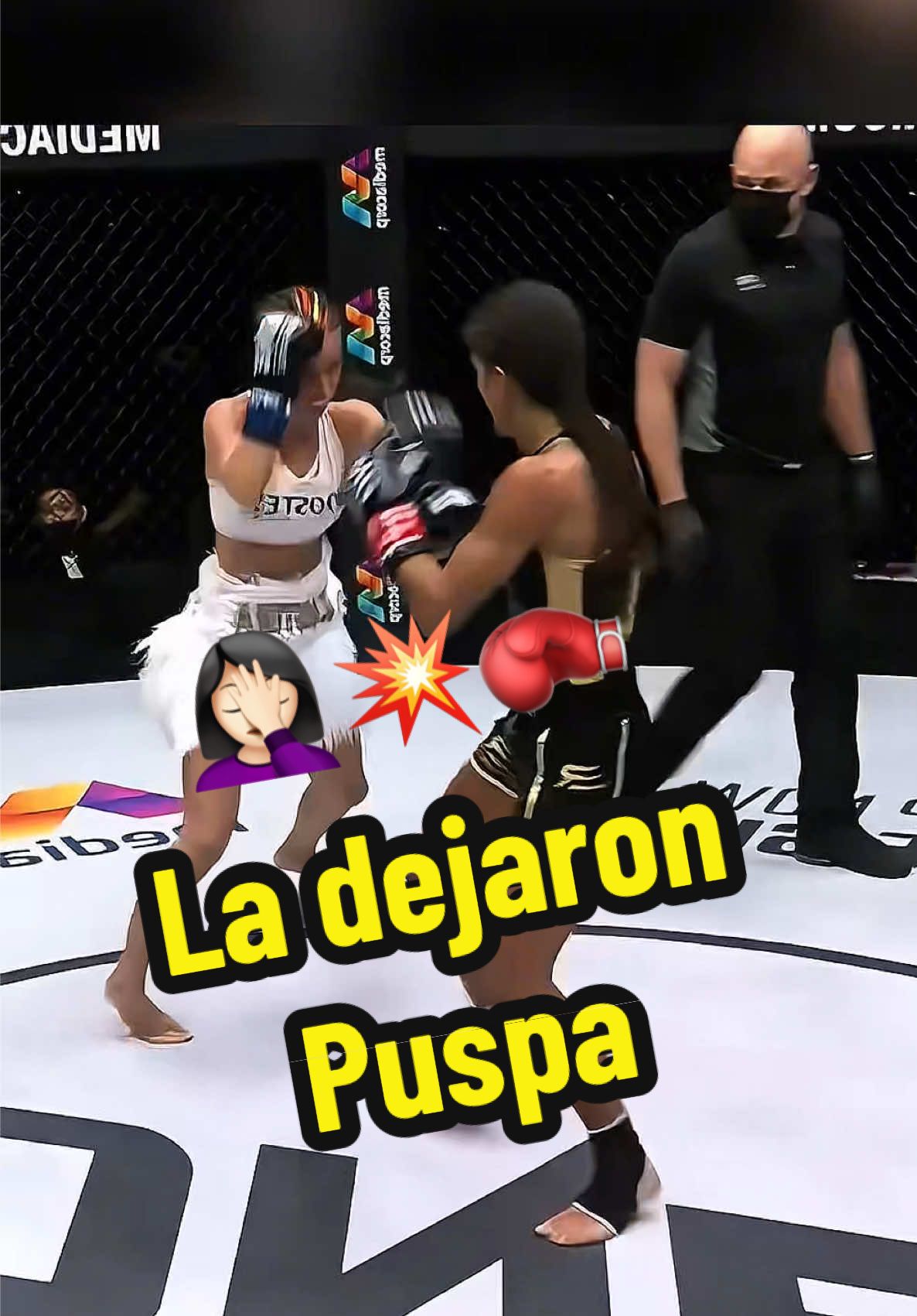 🤷‍♀️💥🥊🤦🏻‍♀️ La dejaron puspa #EseMajeEngasado #LaCarpetaDeLosVRGzos #Mma #CapCut 