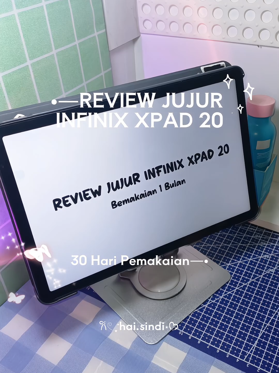 Membalas @cat_chiqi Review jujur 30 hari pemakaian Infinix Xpad 20. Tambahan: Batre awet aku cas 2 hari sekali, kamera bagus, sosmed lancar, nonton nyaman #infinixxpad #infinixxpad20 #tabletinfinix #tablet #reviewjujur 